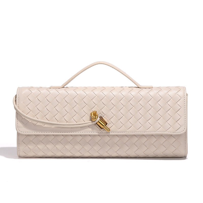 Woven PU Leather Clutch Bag(MAC432)