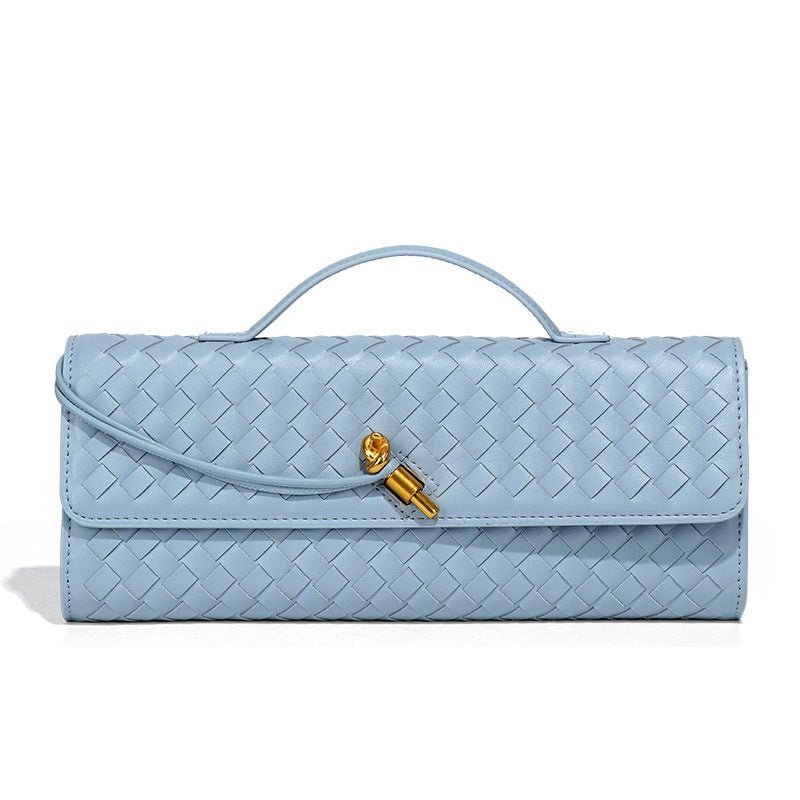 Woven PU Leather Clutch Bag(MAC432)