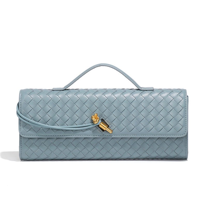 Woven PU Leather Clutch Bag(MAC432)