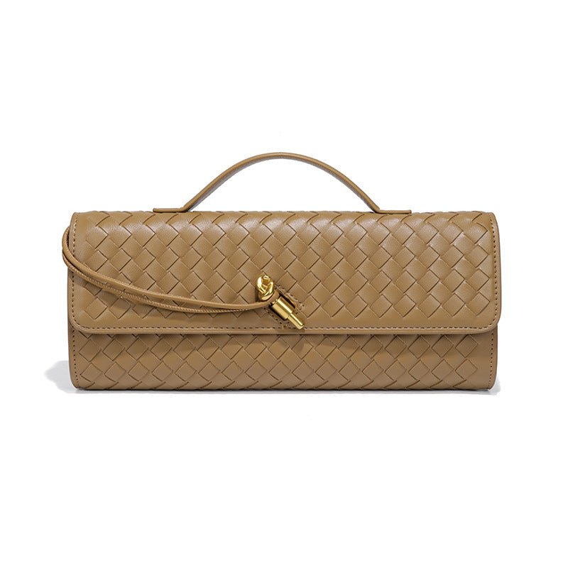 Woven PU Leather Clutch Bag(MAC432)