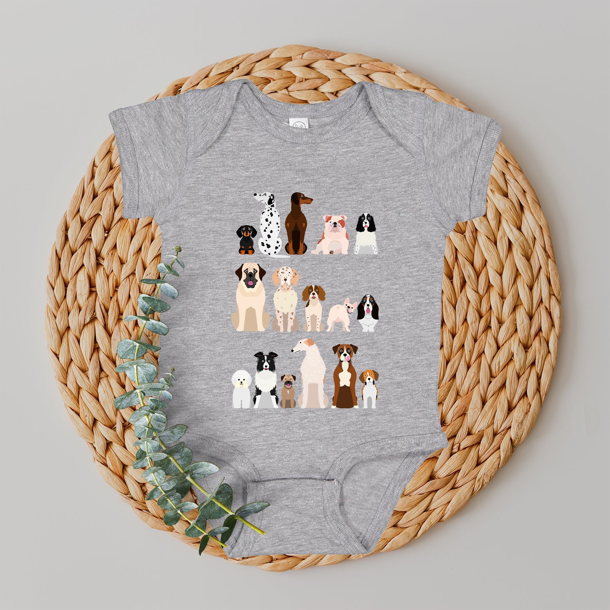 Dog Lovers Illustration Of Farm Animal Breeds For Kids And Pets Comfort Colors Tee
