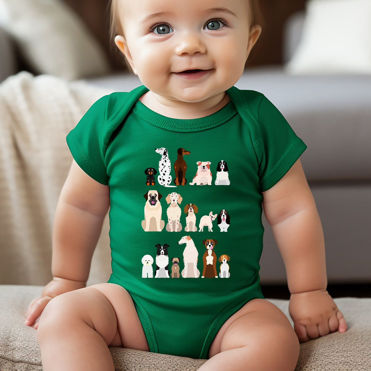 Dog Lovers Illustration Of Farm Animal Breeds For Kids And Pets Comfort Colors Tee
