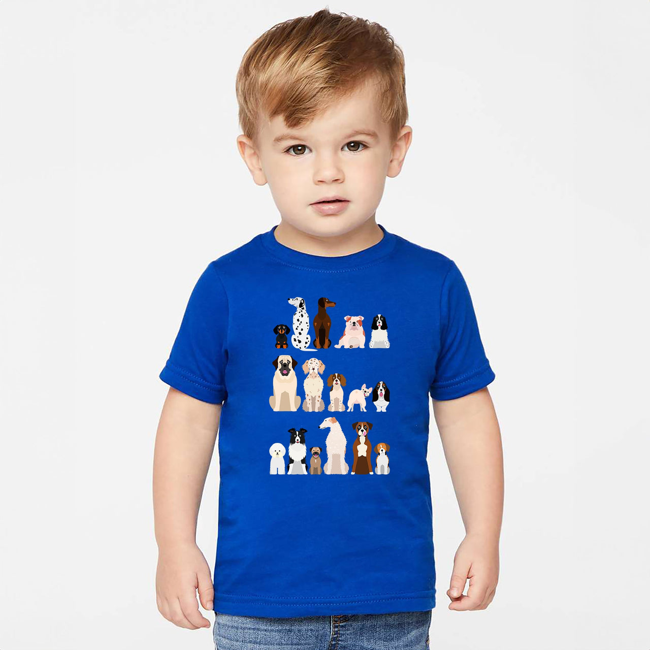 Dog Lovers Illustration Of Farm Animal Breeds For Kids And Pets Comfort Colors Tee